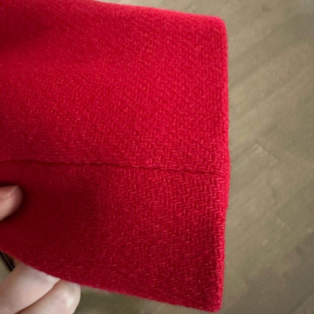 Wool Red Jacket - Picture 11 of 13